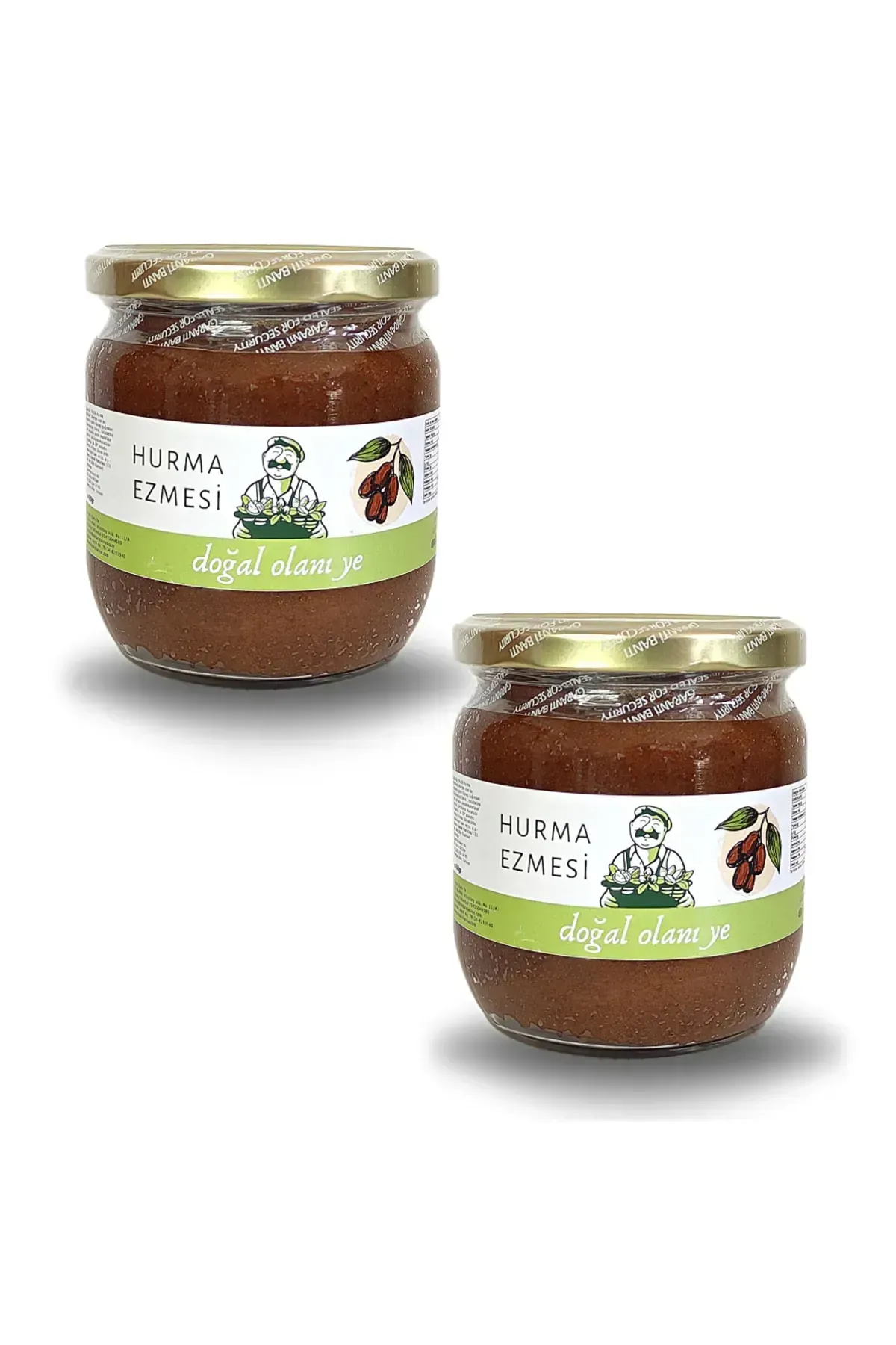 %100 Doğal Ve Katkısız  Hurma Püresi 450gr 2li Paket