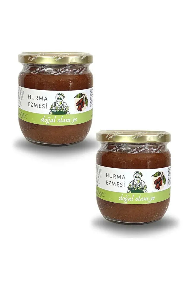%100 Doğal Ve Katkısız  Hurma Püresi 450gr 2li Paket