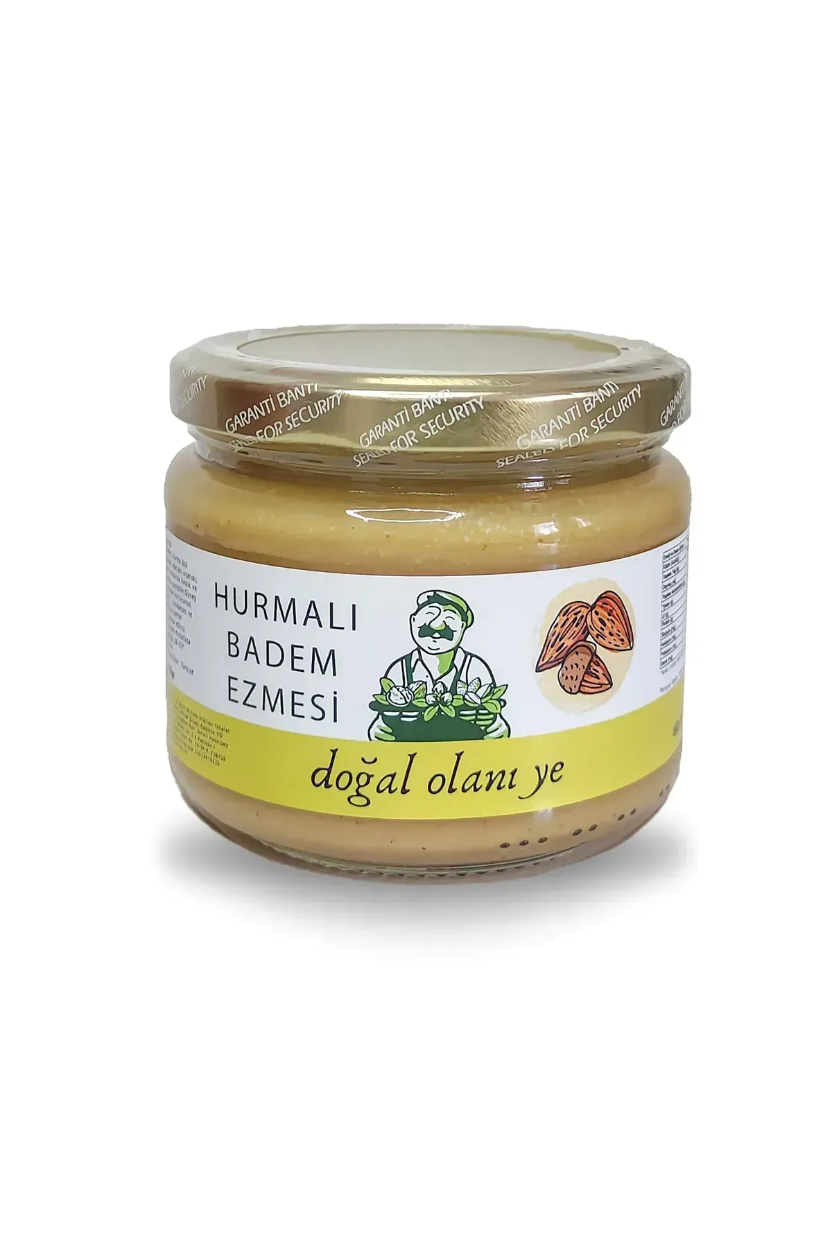 Doğal Hurmalı Badem Ezmesi 300gr