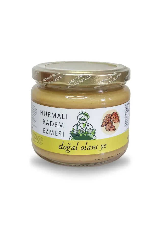 Doğal Hurmalı Badem Ezmesi 300gr