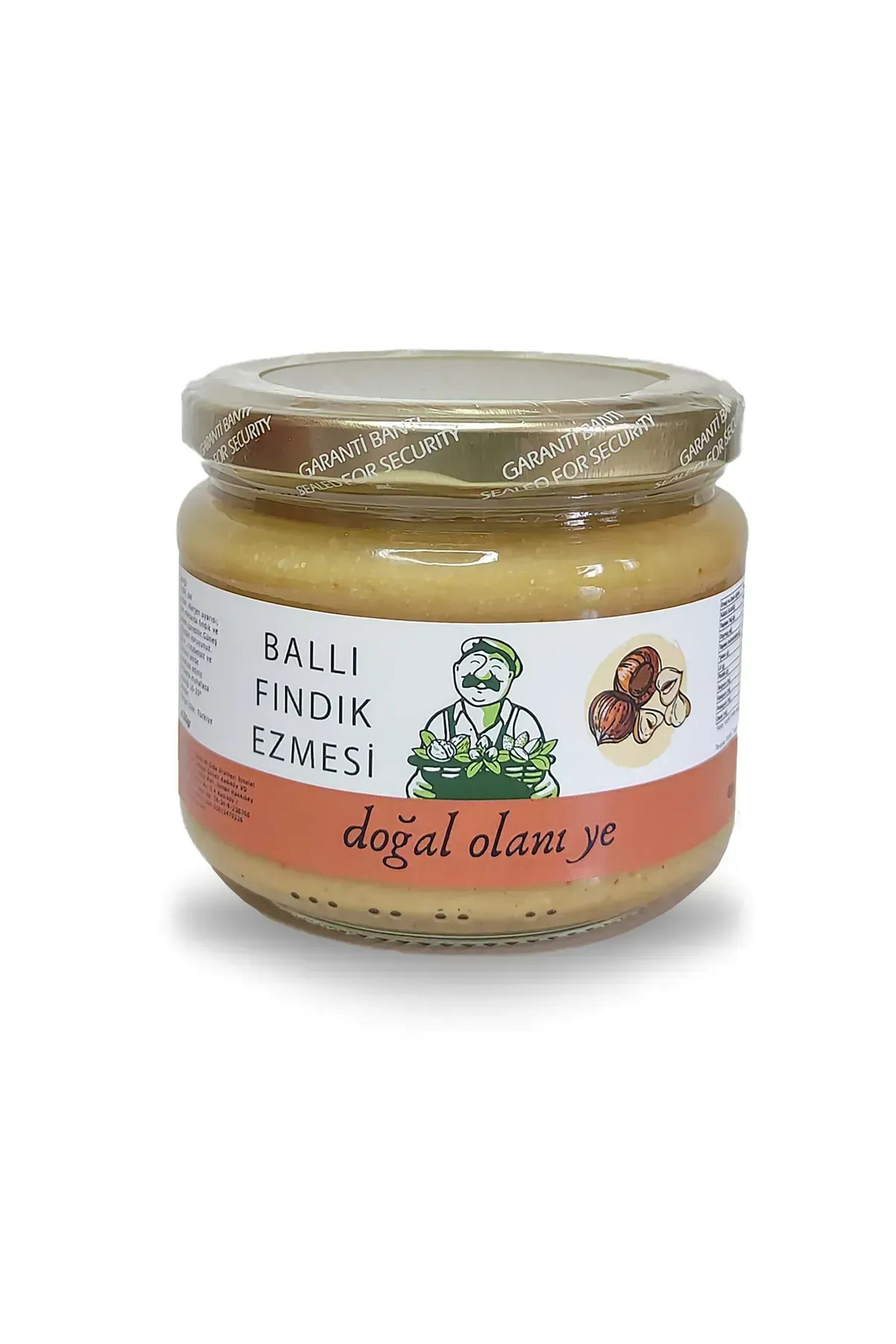 Ballı Fındık Ezmesi 300gr %100 Doğal Ve Katkısız